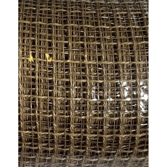 New Tan Fabric Mesh 10.5" x 10 Yards Wreaths Fall Decor Harvest Farmhouse - Picture 5 of 5